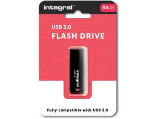 Black Usb 3.0 Flash Drive 64Gb zwart - 3