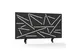 Ecran de séparation acoustique motif découpé 60x120cm Noir