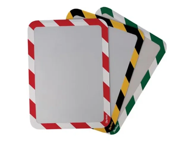 Tarifold Pochette Avec Bandes Magnétiques A4 Rouge