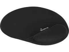 Mros250 Mediarange polssteun met muismat ergonomisch Gel zwart