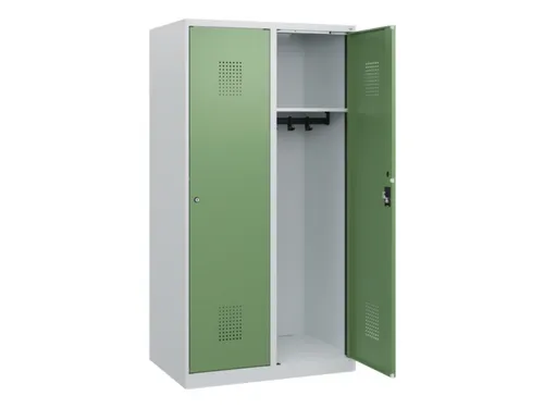 schoollocker,HxBxD 1530x800x500mm,2vak,vak B 400mm,cil.-slot