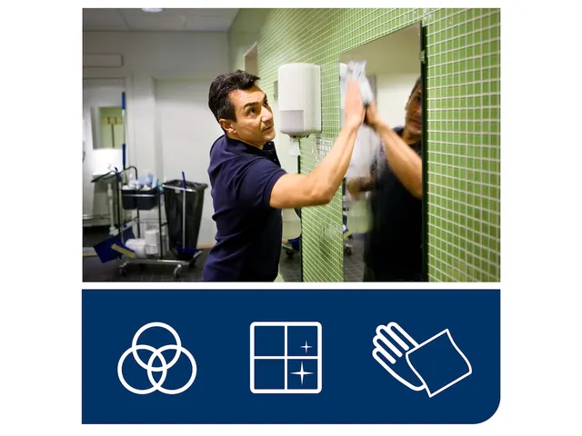 Poetspapier Tork M2 1 laags 6 rollen wit 100134