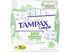 Cotton Regular tampons, pak van 14 stuks