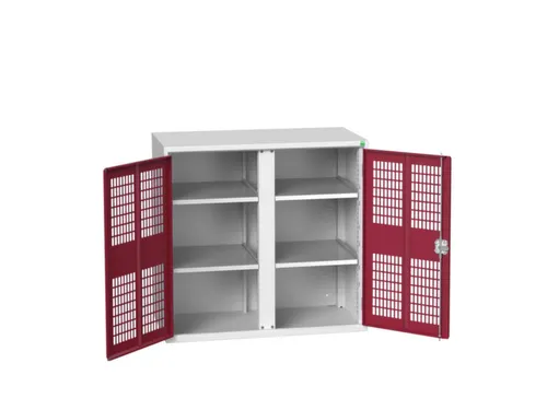 universele kast,HxBxD 1000x1050x550mm,4xStalen bodem,scheidingswand