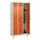 locker,HxBxD 1950x900x500mm,3vak,vak B 300mm,draaigrendel,voeten
