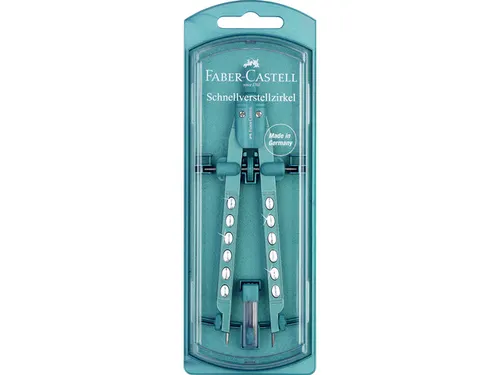 Snelverstelpasser Faber-Castell Factory Sparkle assorti ocean, violet,