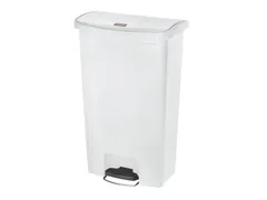 Pedaalemmer Rubbermaid Slim Jim Step On 68 Liter wit