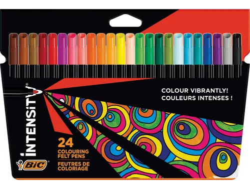 viltstift Intensity Up, etui van 24 stuks