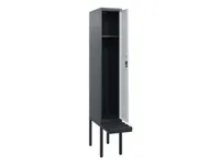 C-plus-p Armoires vestiaires avec banc