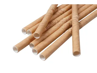 Drinkrietje IEZZY karton buigbaar Ø 6x240mm 100% fair 200 stuks bruin - 3
