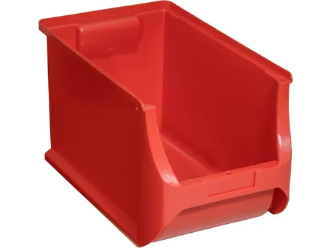magazijnbak,HxBxD 200x205x355mm,PP,rood