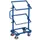 Bijzetwagen Eurobakken 200kg Open 820x455mm 3 Etages Neigbaar Ral5010