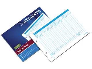 Autokostenboek Djois Atlanta A5 wit - 1
