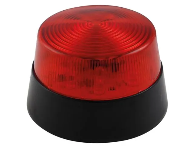 LED Knipperlicht Rood 12 VDC ø 77mm