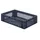 Euronorm-Stapelbak 26l 145x 600x 400mm Wanden/Bodem Opengewerkt Grijs