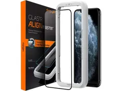 Spigen AGL00114 Schermbescherming iPhone 11 Pro AlignMaster zwart