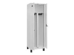 PBM-locker,HxBxD 1950x600x500mm,2vak,vak B 300mm,draaigrendel