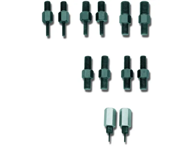 1.81/20 Schroefdraadadapterset voor 1- en 2-gatstoepassingen,M14x1,5