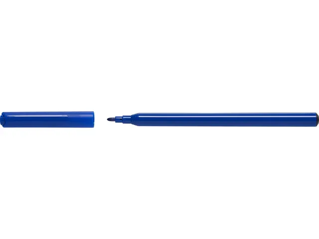 Viltstift Faber-Castell 12 stuks karton etui assorti