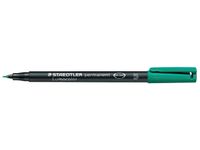 Viltstift Staedtler OHP Lumocolor 313 Groen Super fijn 0.4mm