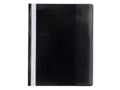 OUTLET Snelhechtmappen Prem ium PVC A4 zwart