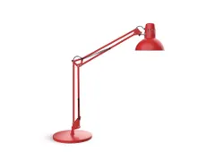 Bureaulamp LED MAULstudy voet inclusief E27 lamp Rood