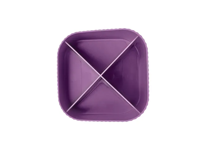 Porte-stylo HAN Re-X-LOOP 4 compartiments, lilas 100% matière recycl