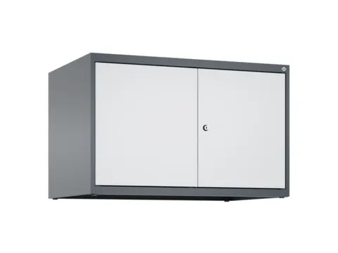 opzetkast,v. locker,2vak.,vak B 400mm,HxBxD 500x800x500mm,vleugeldeur