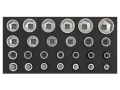 GEDORE RED R22150009 Dopsleutelset 1/2 inch 2/6 CT module 26-delig