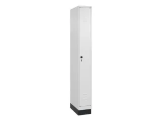 locker,HxBxD 1950x250x500mm,1vak,vak B 250mm,draaigrendel,sokkel - 1
