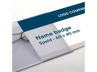 Europel Badge Speld 60 x 40 mm/24 stuks - 7