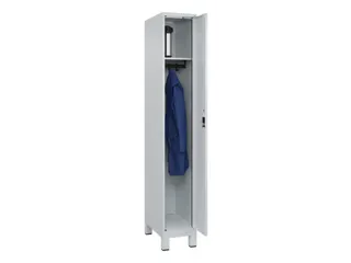 locker,HxBxD 1950x300x500mm,1vak,vak B 300mm,cil.-slot,voeten - 1