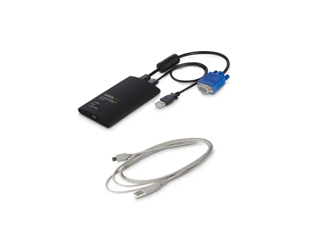 USB Crash Cart adapter met bestandsoverdracht en videopname