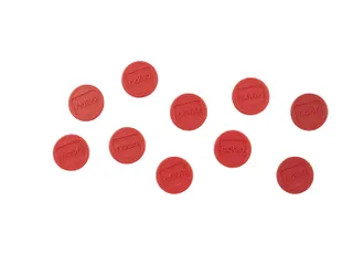 Magneet Nobo 13mm rood 10 stuks - 2