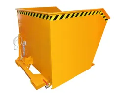 Kiepbak voor spaanders,HxLxB 1090x1640x1680mm,2m³,draagverm. 1500kg