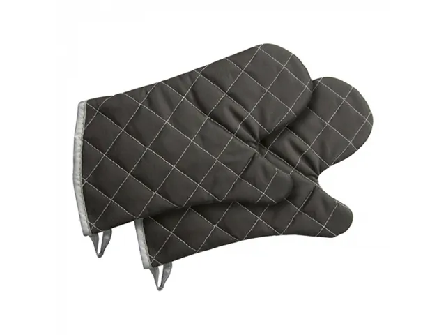 Gant de cuisine Emga coton noir 25cm