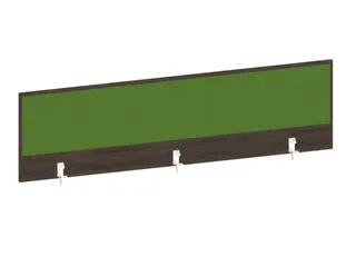 baliepaneel bureau aanbouw achter NV bruin hickory BN7048-groen 1600mm - 1