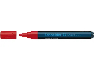 Lakmarker Schneider Maxx 270 1-3mm Rood - 3