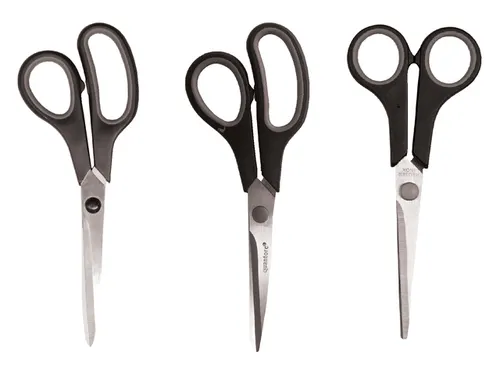 Schaar Quantore 210mm soft grip zwart