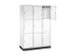 armoire multicases grand volume,HxlxP 1950x1220x500mm,3x3compartiments
