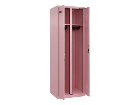 locker voor scheiding van kleding,HxBxD 1850x600x500mm,2vak