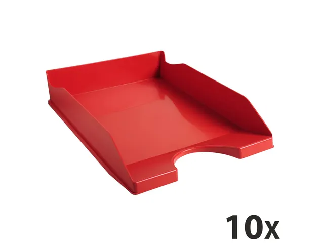 ECOTRAY Brievenbak Office rood