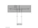 Neomounts MOVE ADM-875WH2 Screen adapter van 1 naar 2 schermen - 42-65