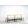 dubbele zitbank,HxLxD 770x1500x725mm,houten lijst,frame staal RAL7016