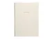 Carnet de notes Èccolo White Saffiano ligne env.15x20cm 80g 256 pages