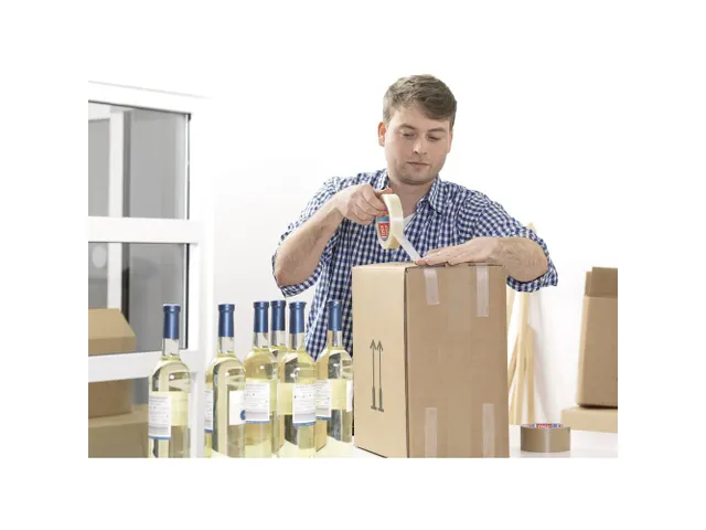 Tesa Pack Monofilamenttape 50mx50mm Transparant