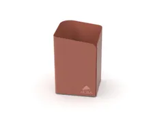Odcup pennenbeker metaaal terracotta