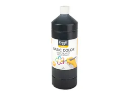 Plakkaatverf Creall basic zwart 1000ml