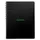 Notitieboek Rhodia Greenbook recycled A5+ lijn Hard Cover Zwart