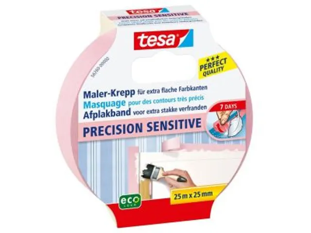 56260-00000-08 TESA Prof. masking tape roze 25mm 25 m